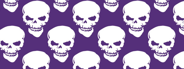 Skull Scrapbook Paper