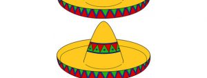 Sombrero Cut Out – Medium