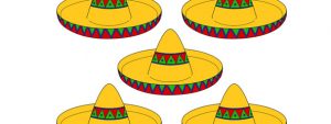 Sombrero Cut Out – Small