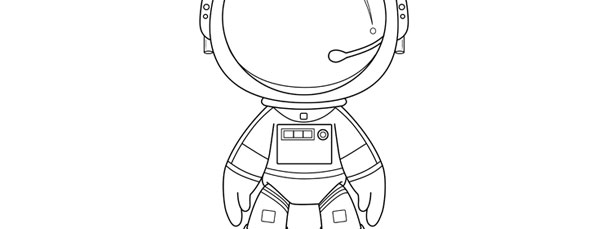 Spacesuit Template – Large
