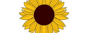 Sunflower Cut Out – Large