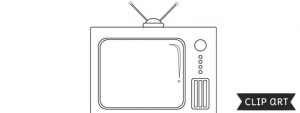 Television Template – Clipart
