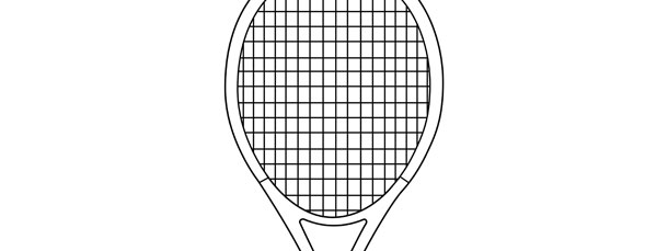 Printable Tennis Racket Template Printable Word Searches