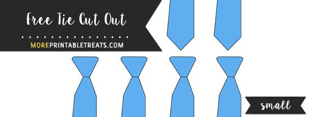tie cut out small