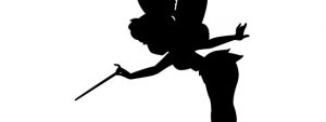 Tinkerbell Silhouette Cut Out – Large