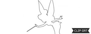 Tinkerbell Silhouette Template – Clipart