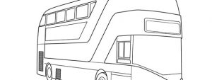 Tour Bus Template – Large