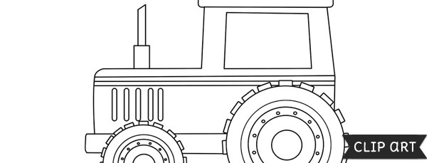 tractor-template-clipart