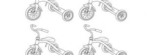 Tricycle Template – Small