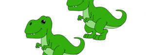 tyrannosaurus rex cut out
