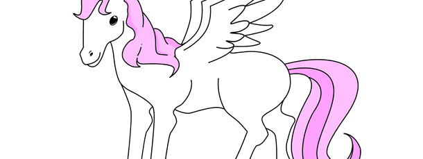 unicorn cut out large