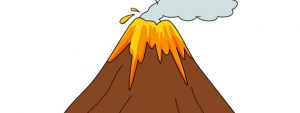 Volcano Cut Out – Large