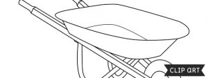 Wheelbarrow Template – Clipart