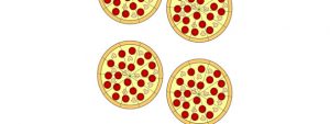 Whole Pizza Cut Out – Small