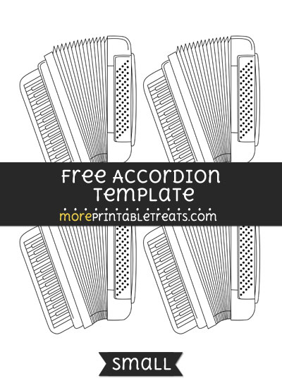 Free Accordion Template - Small