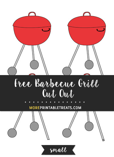 Free Barbecue Grill Cut Out - Small
