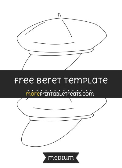 Free Beret Template - Medium