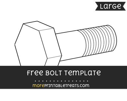 Free Bolt Template - Large