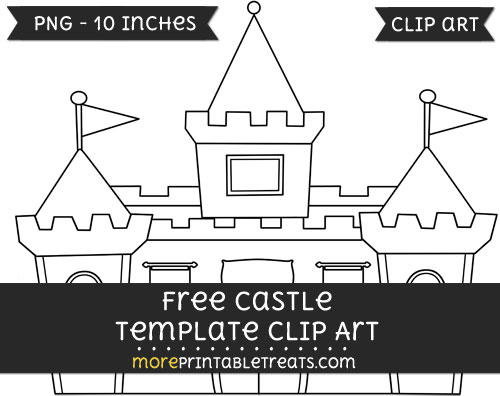 Free Castle Template - Clipart