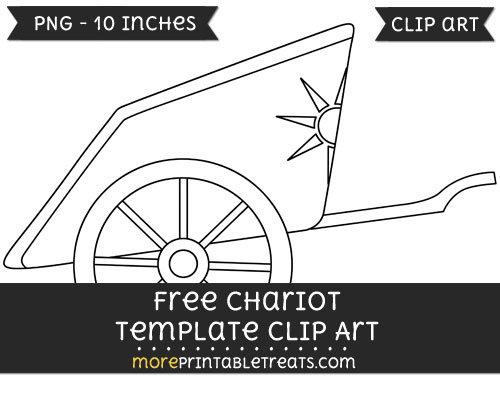 Free Chariot Template - Clipart