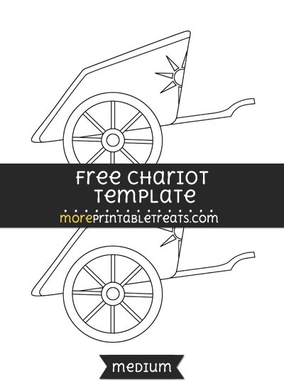 Free Chariot Template - Medium