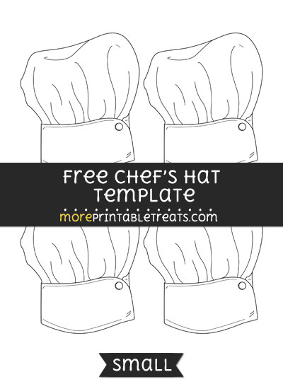 Free Chefs Hat Template - Small