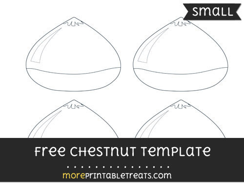 Free Chestnut Template - Small