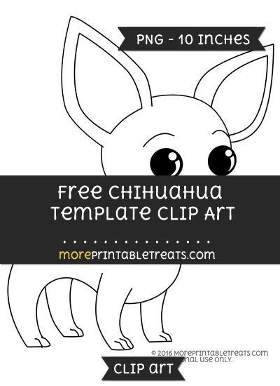 Free Chihuahua Template - Clipart