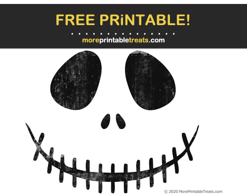 Free Printable Distressed Halloween Cut Out