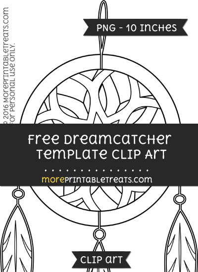 Dreamcatcher Template – Clipart