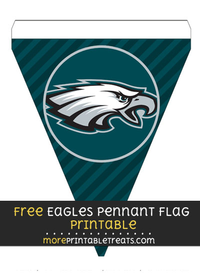 Free Philadelphia Eagles Pennant Flag Banner Decoration