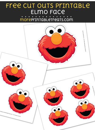 Sesame Street Character Cutouts – INSTANT DOWNLOAD