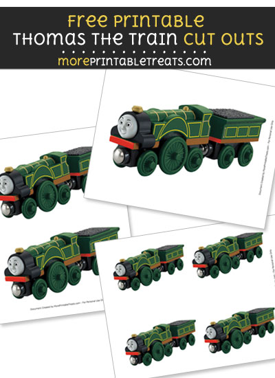 Free Emily from Thomas and Friends Cut Outs - Printable - Thomas the Train and Friends