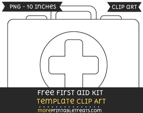 Free First Aid Kit Template - Clipart