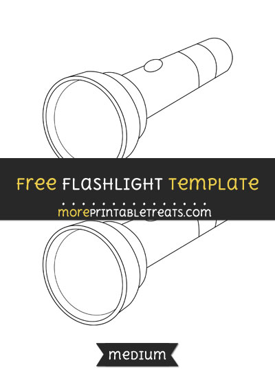 Free Flashlight Template - Medium