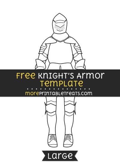 Free Knights Armor Template - Large