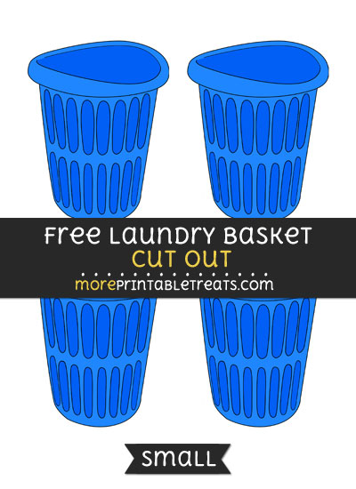 Free Laundry Basket Cut Out - Small Size Printable