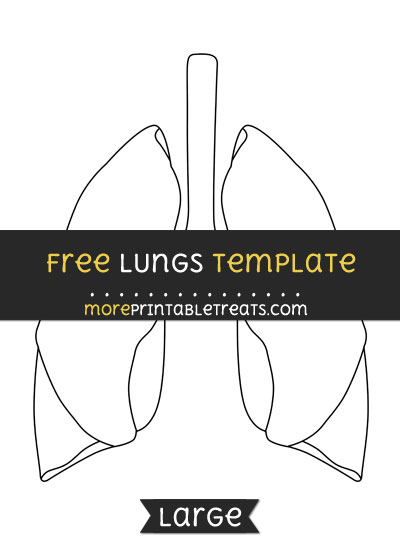 Free Lungs Template - Large