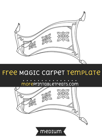 Free Magic Carpet Template - Medium