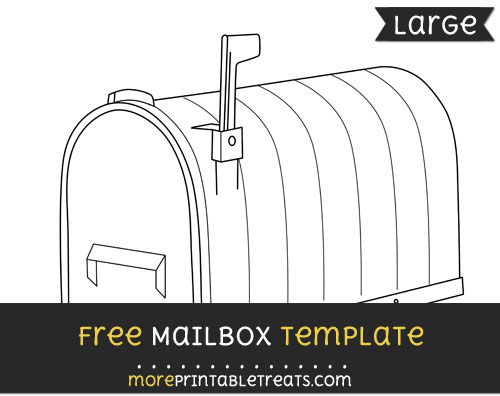 Mailbox Template Large