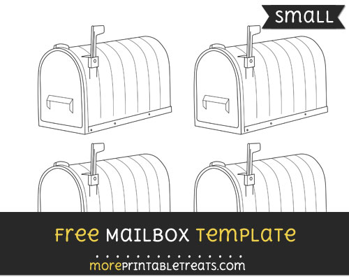 Free Mailbox Template - Small