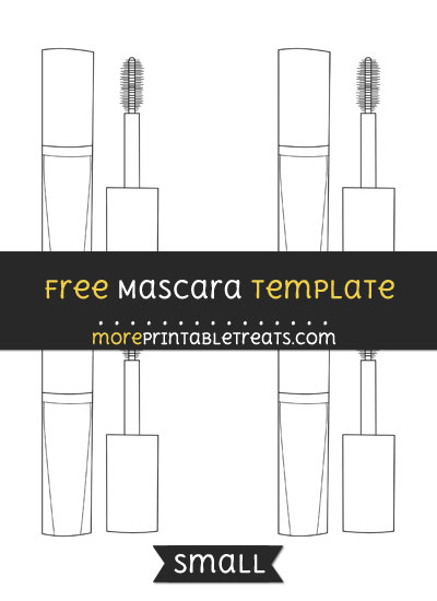 Free Mascara Template - Small