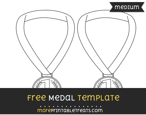 Free Medal Template - Medium