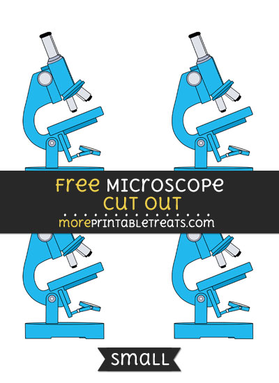 Free Microscope Cut Out - Small Size Printable
