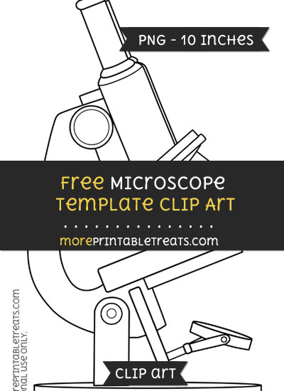 Free Microscope Template - Clipart