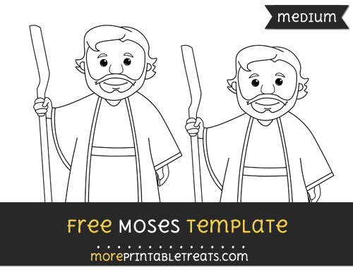 Free Moses Template - Medium