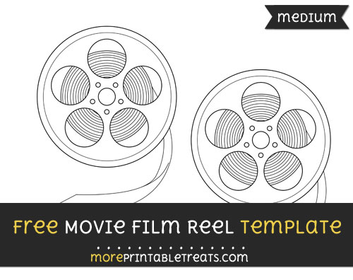 Free Movie Film Reel Template - Medium