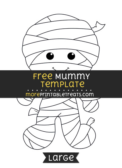 Free Mummy Template - Large