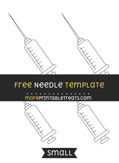Free Needle Template - Small