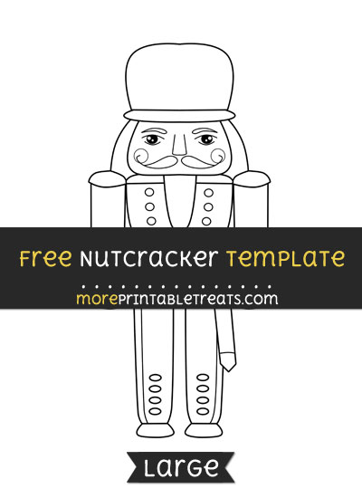 Free Nutcracker Template - Large